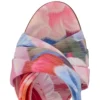 Affabula Mule – 100 mm Mules – Şakayık Desenli Çin Kumaşı – Çok Renkli – Kadın Affabula Mule – 100 mm Mules – Şakayık Desenli Çin Kumaşı – Çok Renkli – Kadın