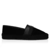Alfarica – Espadril – Ters Nubuk Deri – Siyah – Erkek
