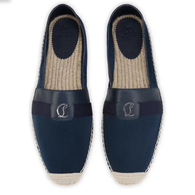 Alfarica – Espadril – Tersine Döndürülmüş Dana Derisi – Lacivert – Erkek