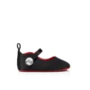 Baby Love Chick Strass – Babetler – Krep Saten ve Strass – Siyah – Bebek Baby Love Chick Strass – Babetler – Krep Saten ve Strass – Siyah – Bebek