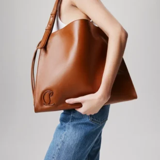 Baggy – Tote Çantalar – Dana Derisi – Cuoio