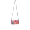 Bettina – Clutch – Şakayık Desenli Çin Kumaşı – Çok Renkli