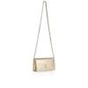 Bettina – Clutch – Elmas Şeklinde Lamine Kuzu Nappa Deri – Açık Platin Bettina – Clutch – Elmas Şeklinde Lamine Kuzu Nappa Deri – Açık Platin