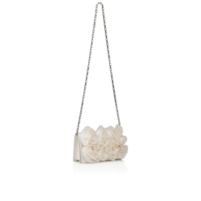 Bettina – Clutch – Krep Saten – Bianco Bettina – Clutch – Krep Saten – Bianco