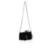 Bettina – Clutch – Krep Saten – Siyah