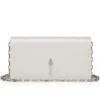 Bettina – Clutch – İnci Parlak Nappa Deri – Beyaz Bettina – Clutch – İnci Parlak Nappa Deri – Beyaz
