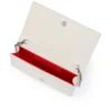 Bettina – Clutch – İnci Parlak Nappa Deri – Beyaz Bettina – Clutch – İnci Parlak Nappa Deri – Beyaz