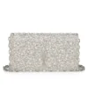 Bettina – Clutch – Süet, Strass ve İnciler – Gümüş Bettina – Clutch – Süet, Strass ve İnciler – Gümüş