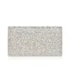Bettina – Clutch – Süet, Strass ve İnciler – Gümüş Bettina – Clutch – Süet, Strass ve İnciler – Gümüş