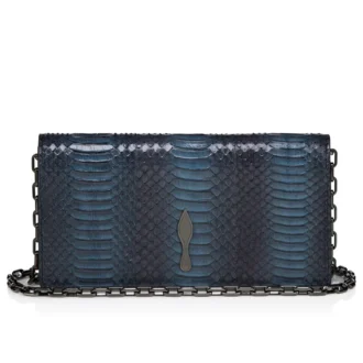 Bettina – Clutch – Su Yılanı Derisi – Siyah