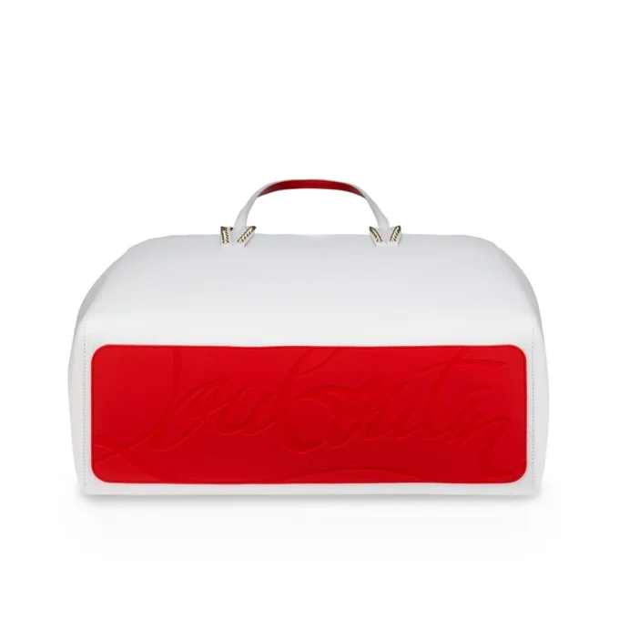 Cabata Large – Tote Çanta – Dana Derisi ve Çiviler – Bianco Cabata Large – Tote Çanta – Dana Derisi ve Çiviler – Bianco