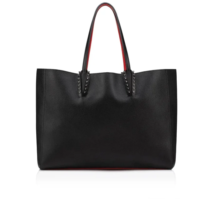 Cabata Large – Tote Çanta – Dana Derisi ve Çiviler – Siyah Cabata Large – Tote Çanta – Dana Derisi ve Çiviler – Siyah