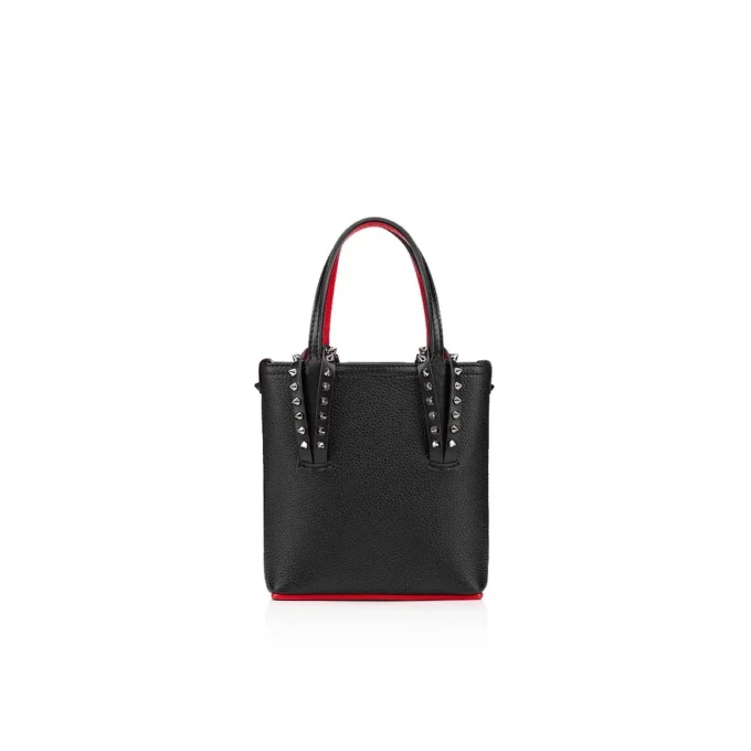 Cabata Mini – Tote Çanta – Dana Derisi ve Çiviler – Siyah