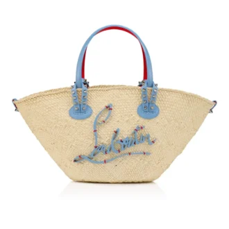 Cabata Mini – Tote Çanta – Rafya Kroşe – Doğal