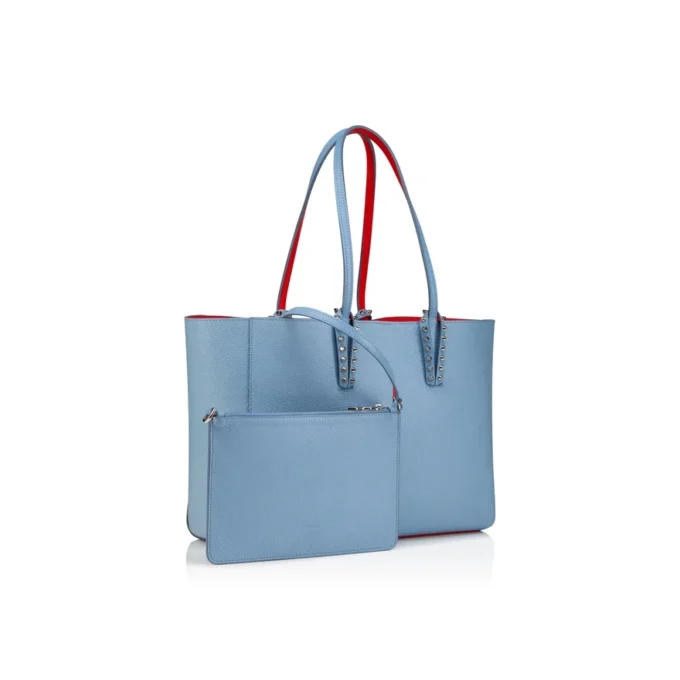 Cabata Small – Tote Çanta – Damarlı Dana Derisi – Ceruleo Cabata Small – Tote Çanta – Damarlı Dana Derisi – Ceruleo