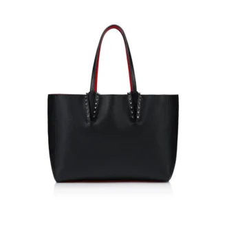 Cabata Small – Tote Çanta – Dana Derisi ve Çiviler – Siyah