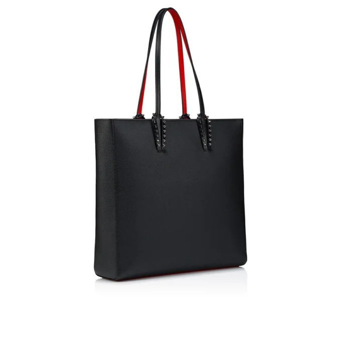 Cabata – Tote Çanta – Dana Derisi ve Çiviler – Siyah Cabata – Tote Çanta – Dana Derisi ve Çiviler – Siyah