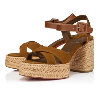 Calakala – 85 mm Espadril – Süet ve Dana Derisi – Rhea – Kadın