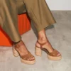 Calakala – 85 mm Espadril – Süet ve Dana Derisi – Rhea – Kadın Calakala – 85 mm Espadril – Süet ve Dana Derisi – Rhea – Kadın