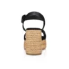 Calakala – 85 mm Espadril – Süet ve Dana Derisi – Siyah – Kadın Calakala – 85 mm Espadril – Süet ve Dana Derisi – Siyah – Kadın