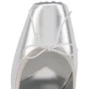 Cassia Mule – 100 mm Mules – Lamine Kuzu Nappa Deri – Gümüş – Kadın Cassia Mule – 100 mm Mules – Lamine Kuzu Nappa Deri – Gümüş – Kadın