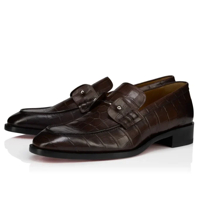 Chambelimoc – Loafer – Timsah Desenli Patine Edilmiş Dana Derisi – Cosme – Erkek
