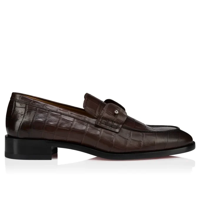 Chambelimoc – Loafer – Timsah Desenli Patine Edilmiş Dana Derisi – Cosme – Erkek