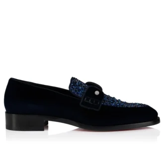 Chambelimoc Perla Night Strass – Loafer – Kadife ve Strass – Last Night – Erkek