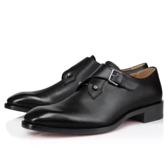Chambelimonk – Monk-Straps – Dana Derisi – Siyah – Erkek