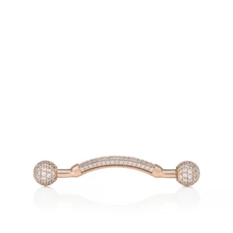 Chambelink Strass – Ayakkabı Takıları – Metal ve Strass – Gül Altın