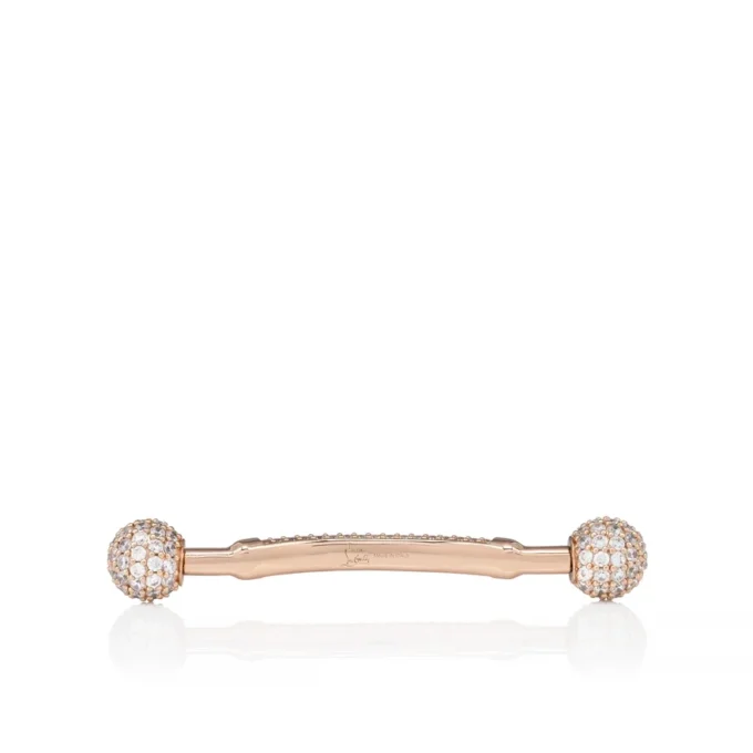 Chambelink Strass – Ayakkabı Takıları – Metal ve Strass – Gül Altın