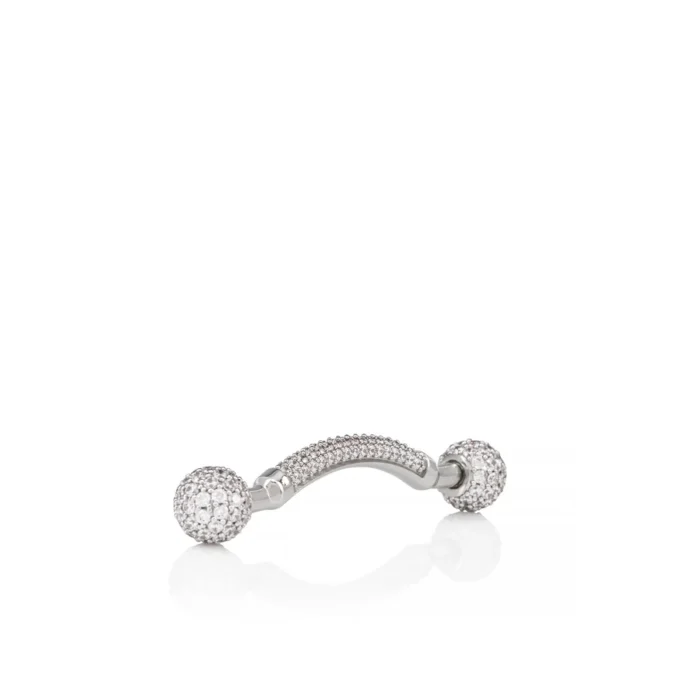 Chambelink Strass – Ayakkabı Takıları – Metal ve Strass – Gümüş