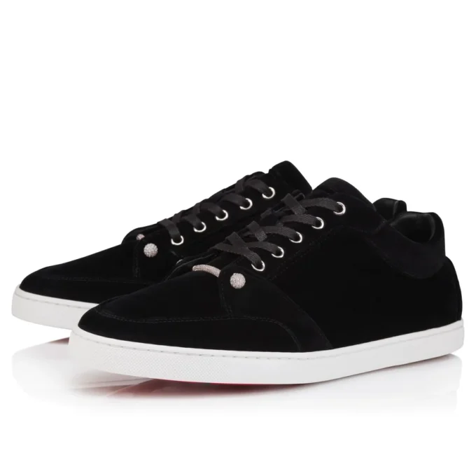 Chambelisneak Pin Strass – Spor Ayakkabılar – Kadife – Siyah – Erkek