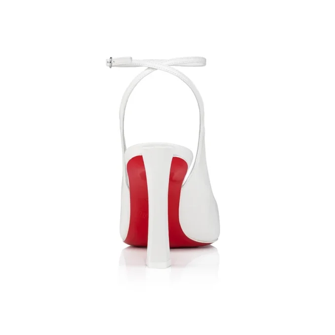 Condora Strap – 85 mm Bantlı Topuklu Ayakkabı – Nappa Deri – Bianco – Kadın Condora Strap – 85 mm Bantlı Topuklu Ayakkabı – Nappa Deri – Bianco – Kadın
