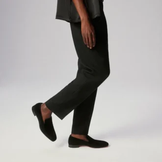 Dandelion – Loafer – Dana Kadife – Siyah – Erkek