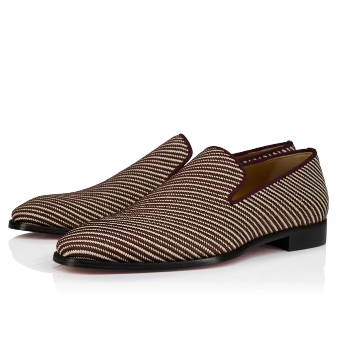 Danny Flex – Loafer – Dana Derisi ve Twile Dokuma – Beyaz ve Kahverengi – Erkek Danny Flex – Loafer – Dana Derisi ve Twile Dokuma – Beyaz ve Kahverengi – Erkek