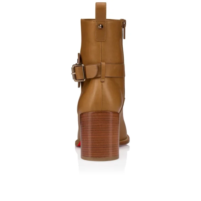 Dianouchette – 70 mm Alçak Botlar – Mumlu Dana Derisi – Terra – Kadın Dianouchette – 70 mm Alçak Botlar – Mumlu Dana Derisi – Terra – Kadın