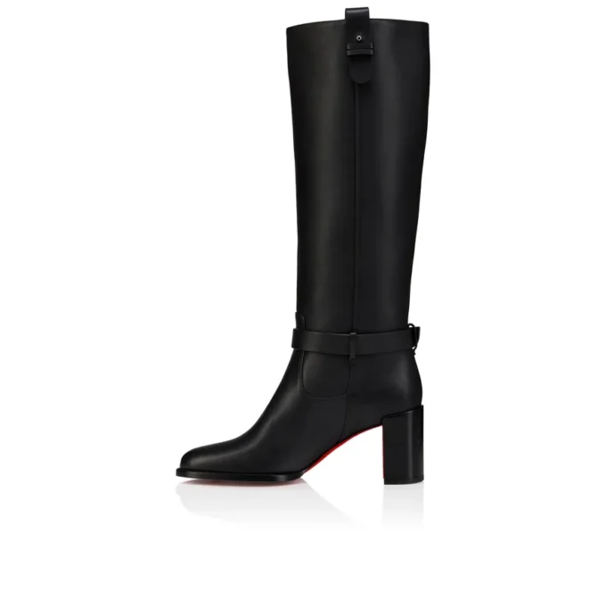 Dianouchette Botta – 70 Mm Botlar – Dana Derisi – Siyah – Kadın