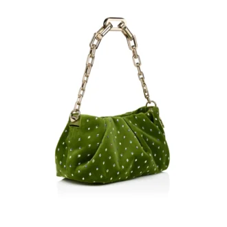 Eva Small – Omuz Çantası – Kadife ve Strass – Haiiro