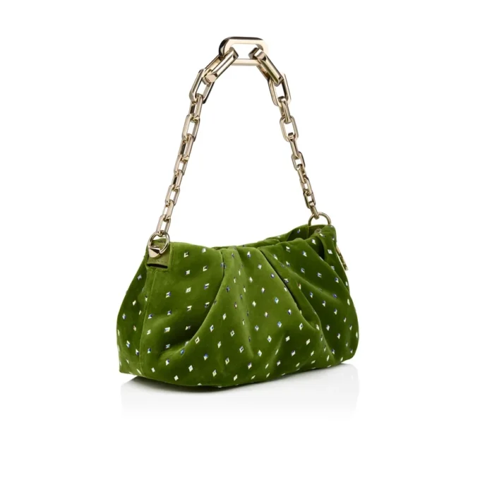 Eva Small – Omuz Çantası – Kadife ve Strass – Haiiro
