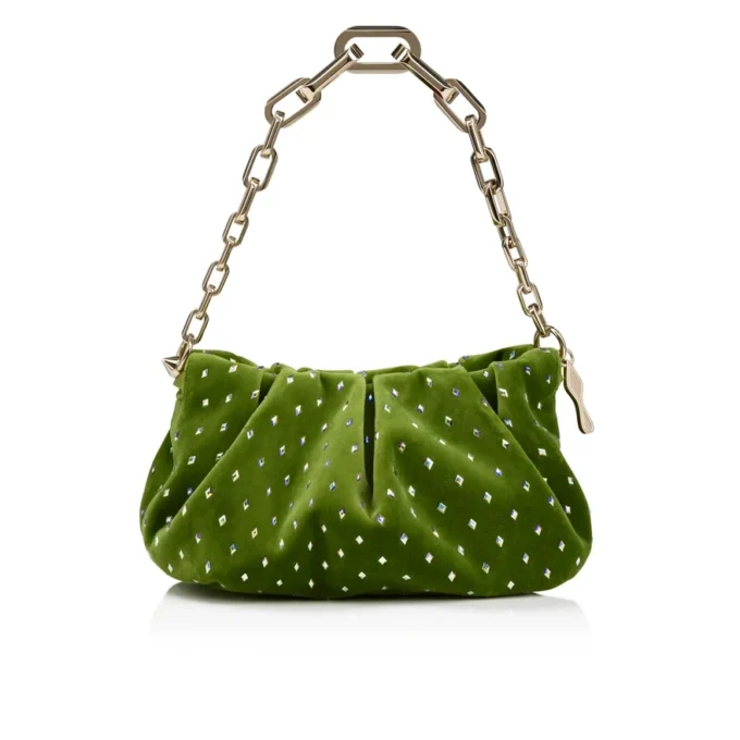 Eva Small – Omuz Çantası – Kadife ve Strass – Haiiro