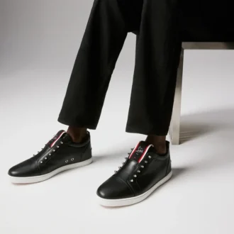 F.A.V Fique a Vontade – Slip-On Spor Ayakkabılar – Dana Derisi – Siyah – Erkek F.A.V Fique a Vontade – Slip-On Spor Ayakkabılar – Dana Derisi – Siyah – Erkek