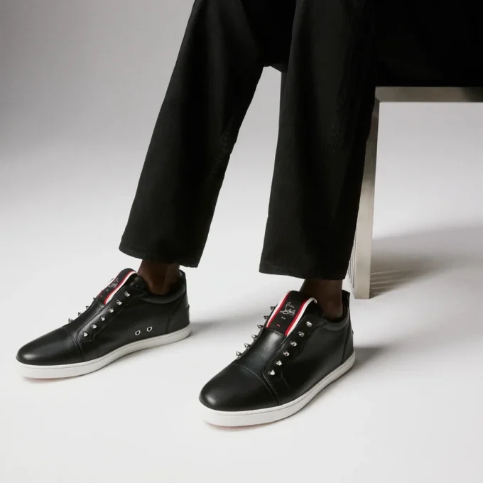 F.A.V Fique a Vontade – Slip-On Spor Ayakkabılar – Dana Derisi – Siyah – Erkek F.A.V Fique a Vontade – Slip-On Spor Ayakkabılar – Dana Derisi – Siyah – Erkek