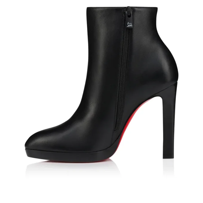 Fannylove Booty – 120 mm Düşük Botlar – Dana Derisi – Siyah – Kadın Fannylove Booty – 120 mm Düşük Botlar – Dana Derisi – Siyah – Kadın