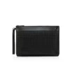 Funky – Pouch – Damarlı Dana Derisi ve Çiviler – Siyah Funky – Pouch – Damarlı Dana Derisi ve Çiviler – Siyah