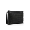 Funky – Pouch – Damarlı Dana Derisi ve Çiviler – Siyah Funky – Pouch – Damarlı Dana Derisi ve Çiviler – Siyah