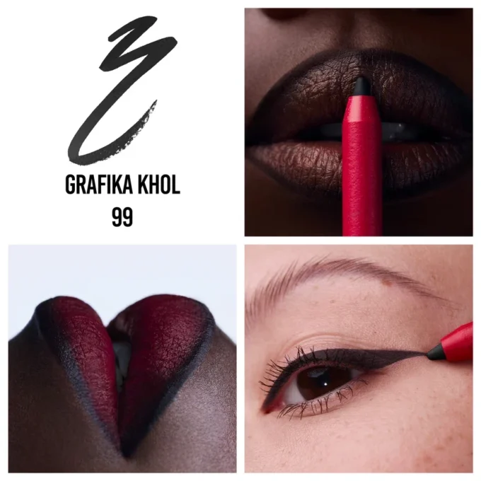 Glamliner – Dudak ve Göz Kalemi – Grafika Khol 99