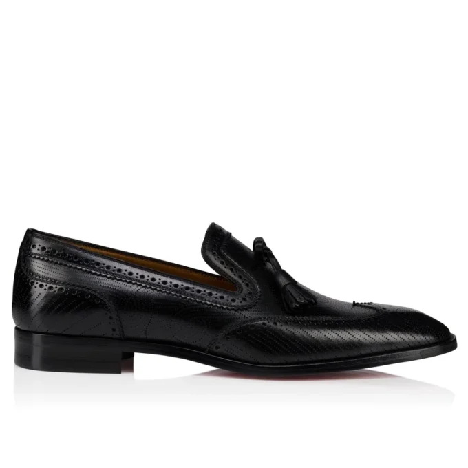 Grave Moc – Loafer – Dana Derisi – Siyah – Erkek