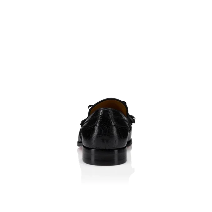 Grave Moc – Loafer – Dana Derisi – Siyah – Erkek