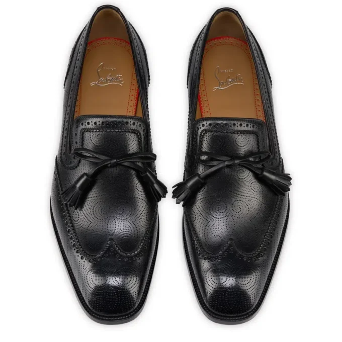 Grave Moc – Loafer – Dana Derisi – Siyah – Erkek